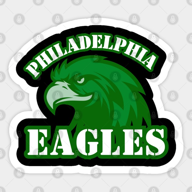 Philadelphia Eagles Sticker by Whisky1111